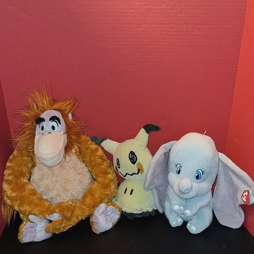 Disney Store, Pokemon & TY Disney Cross Plush/Stuffed Characters